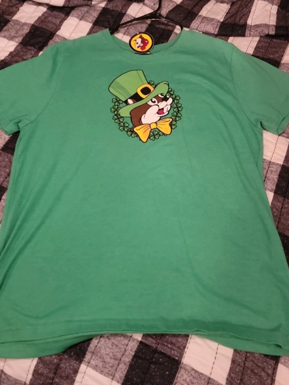 Green St. Patrick's Day Graphic Tee - Men's Crew Neck xl